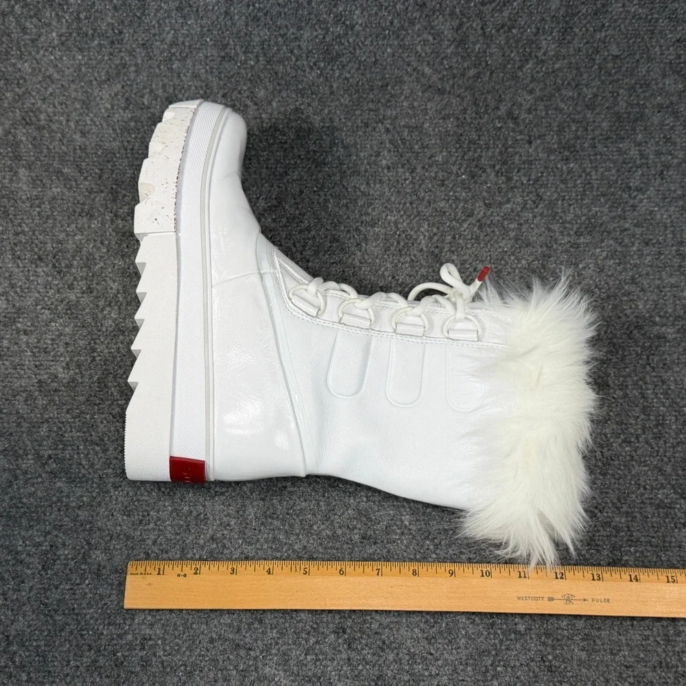 Sorel Joan of Arctic NEXT Winter Boots Women's 9‎ White Waterproof Snow Faux Fur